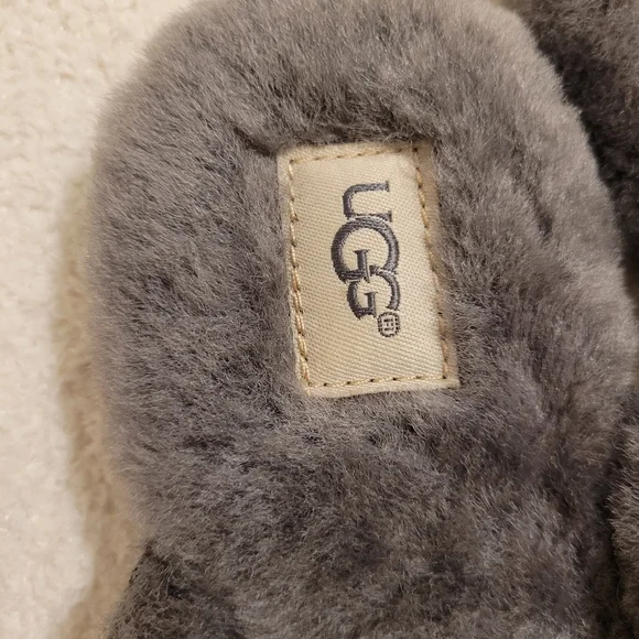 UGG Ansley Metallic Slippers - Pewter / Anthracite​ - Picture 2 of 6